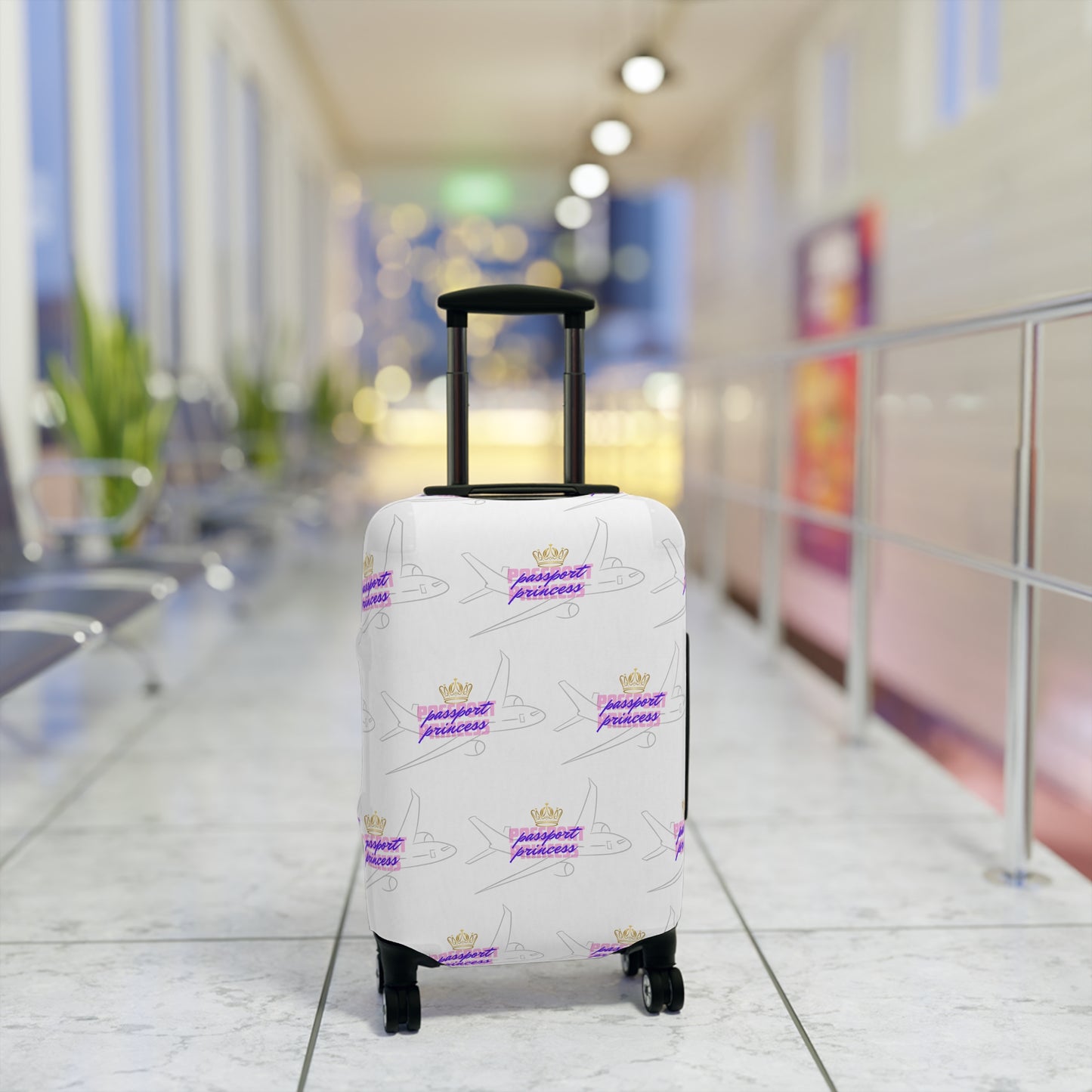 Passport Princess Luggage Cover
