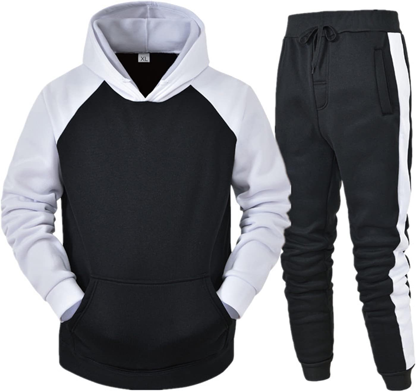eipogp Mens Sweatsuits 2 Piece Track Sweat Suits Hoodie and Sweatpants Set Athletic Jogging Suits Tracksuits Outfits