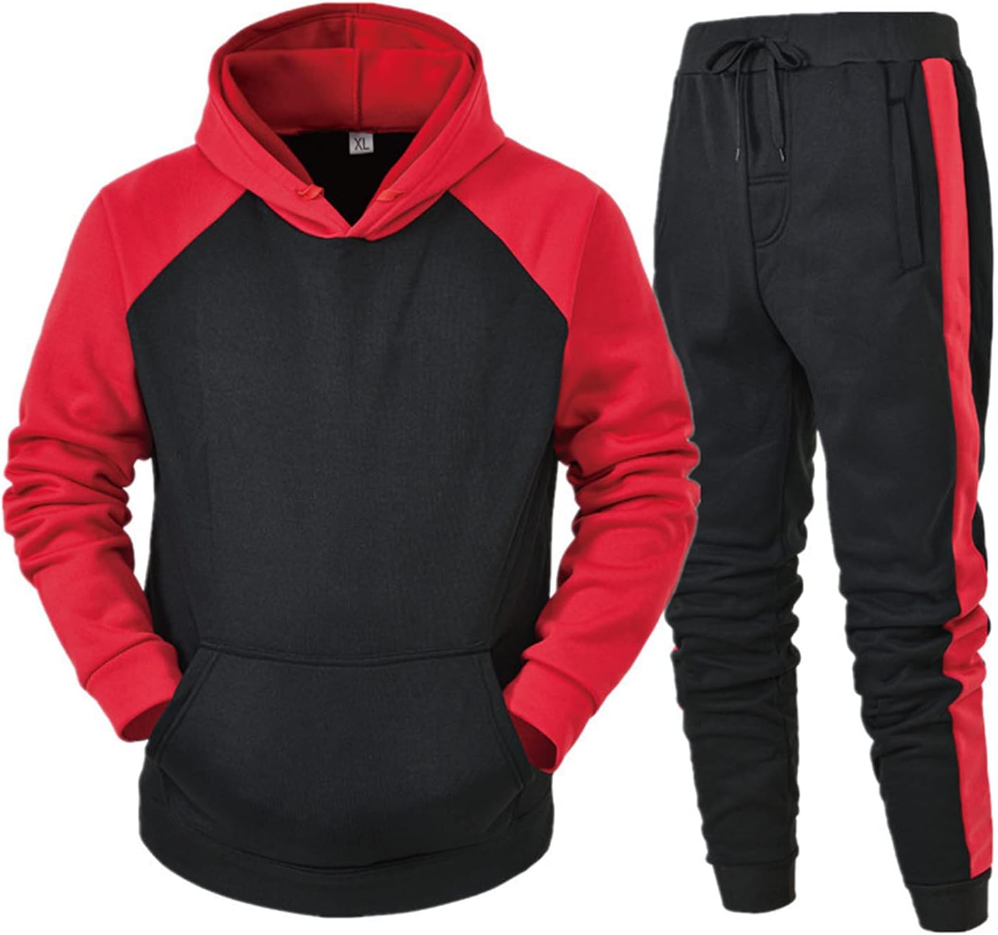 eipogp Mens Sweatsuits 2 Piece Track Sweat Suits Hoodie and Sweatpants Set Athletic Jogging Suits Tracksuits Outfits