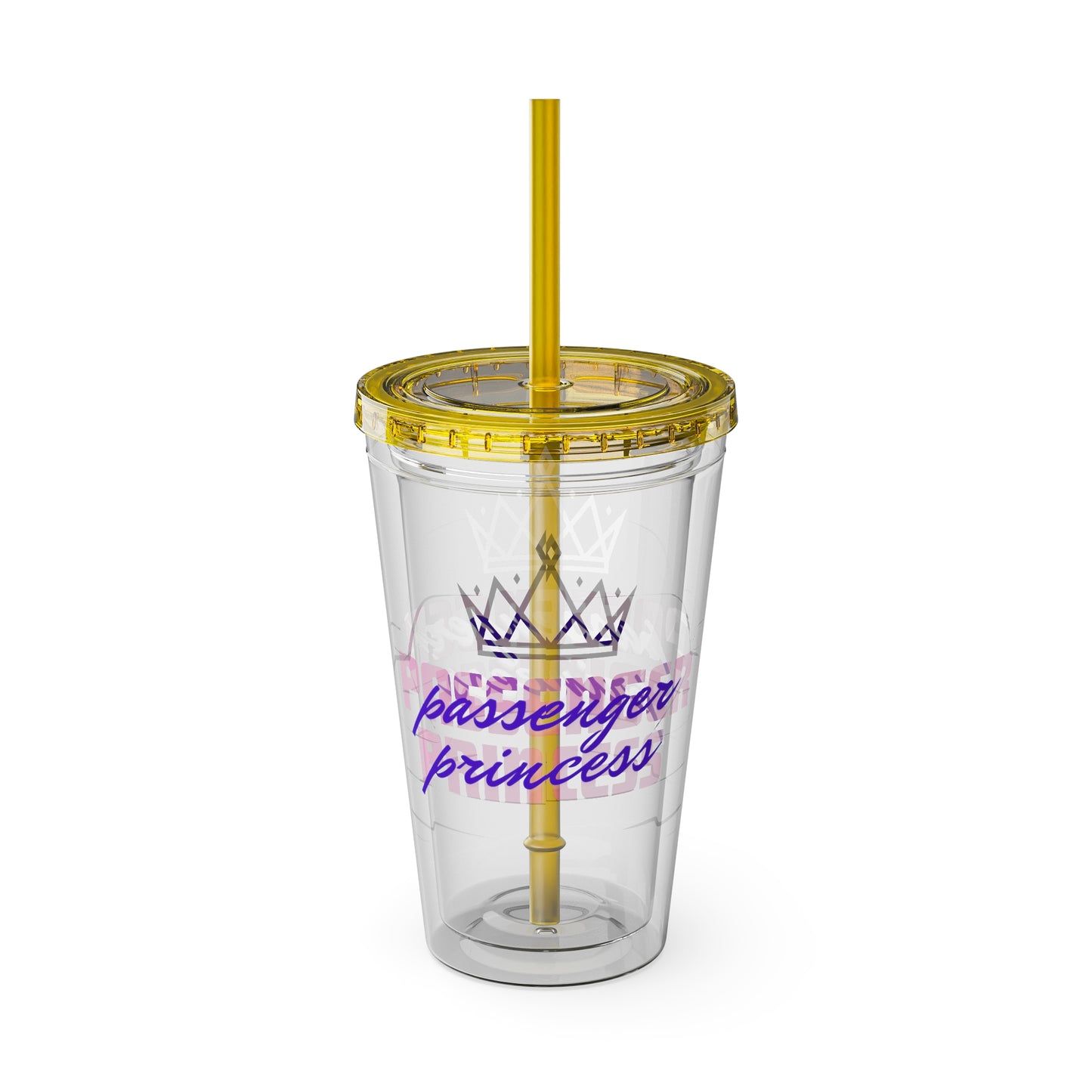 Sunsplash Tumbler with Straw, 16oz