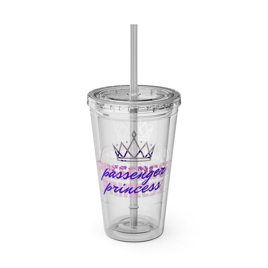 Sunsplash Tumbler with Straw, 16oz