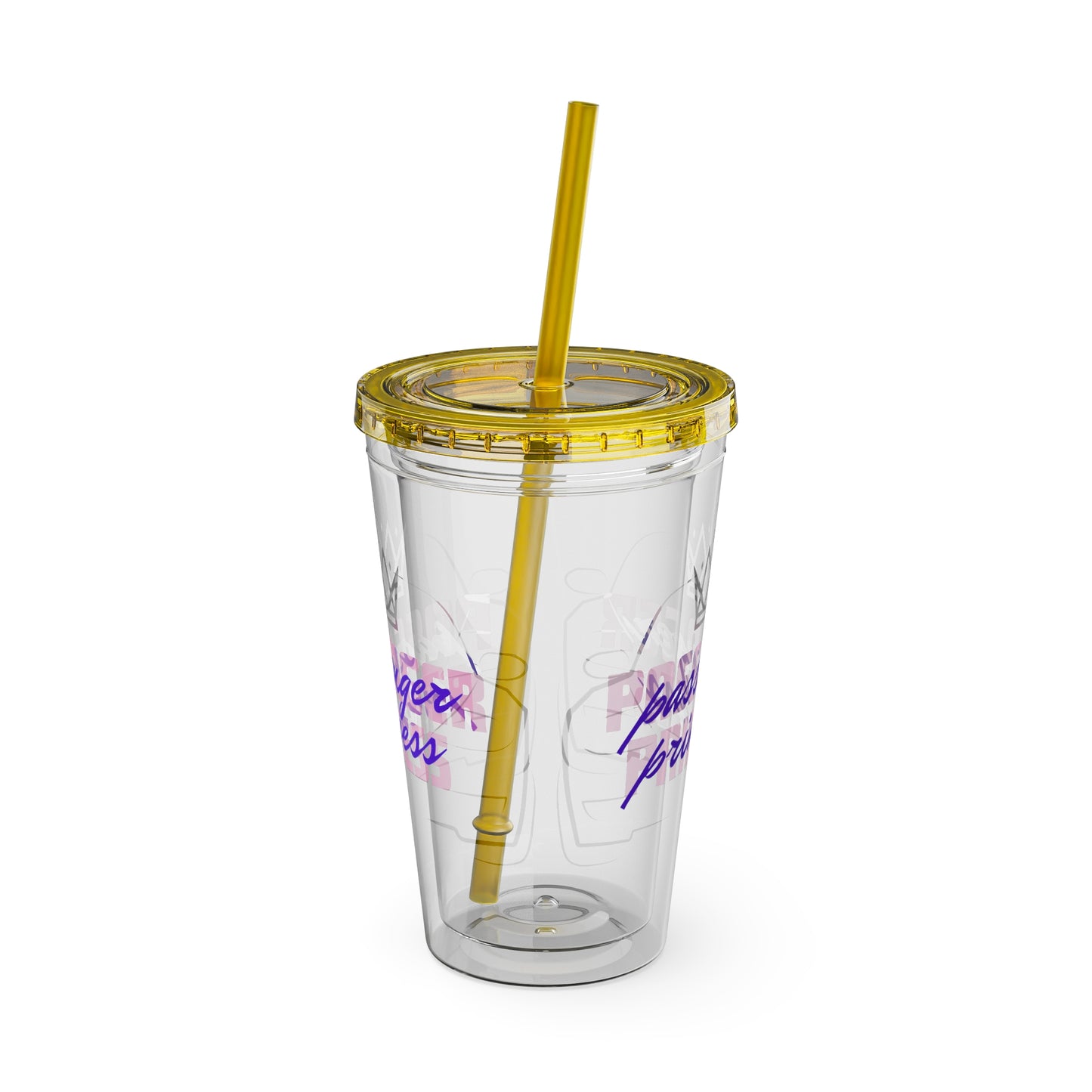 Sunsplash Tumbler with Straw, 16oz