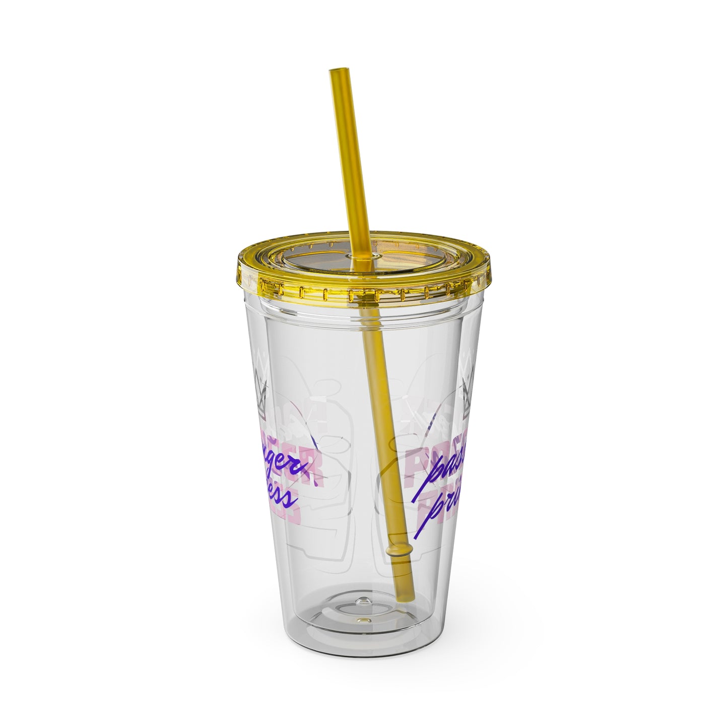 Sunsplash Tumbler with Straw, 16oz