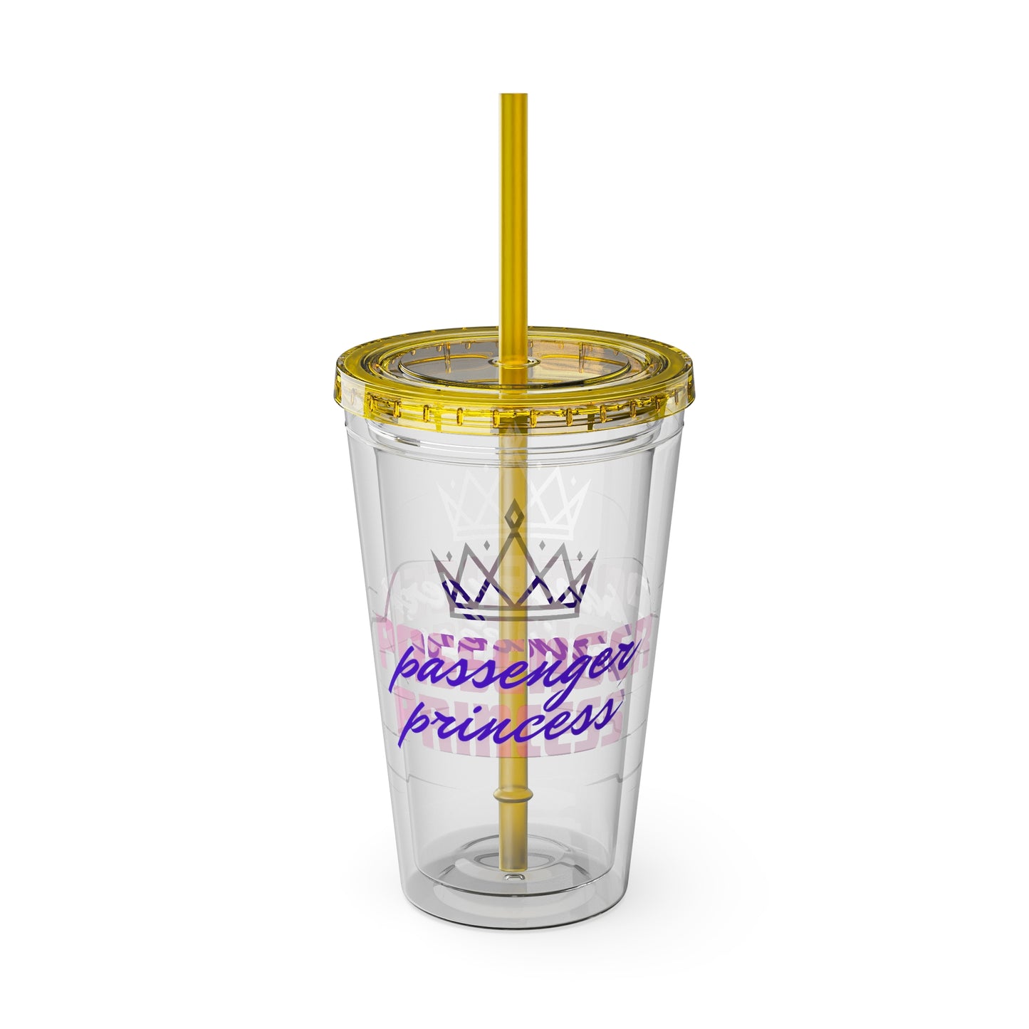 Sunsplash Tumbler with Straw, 16oz