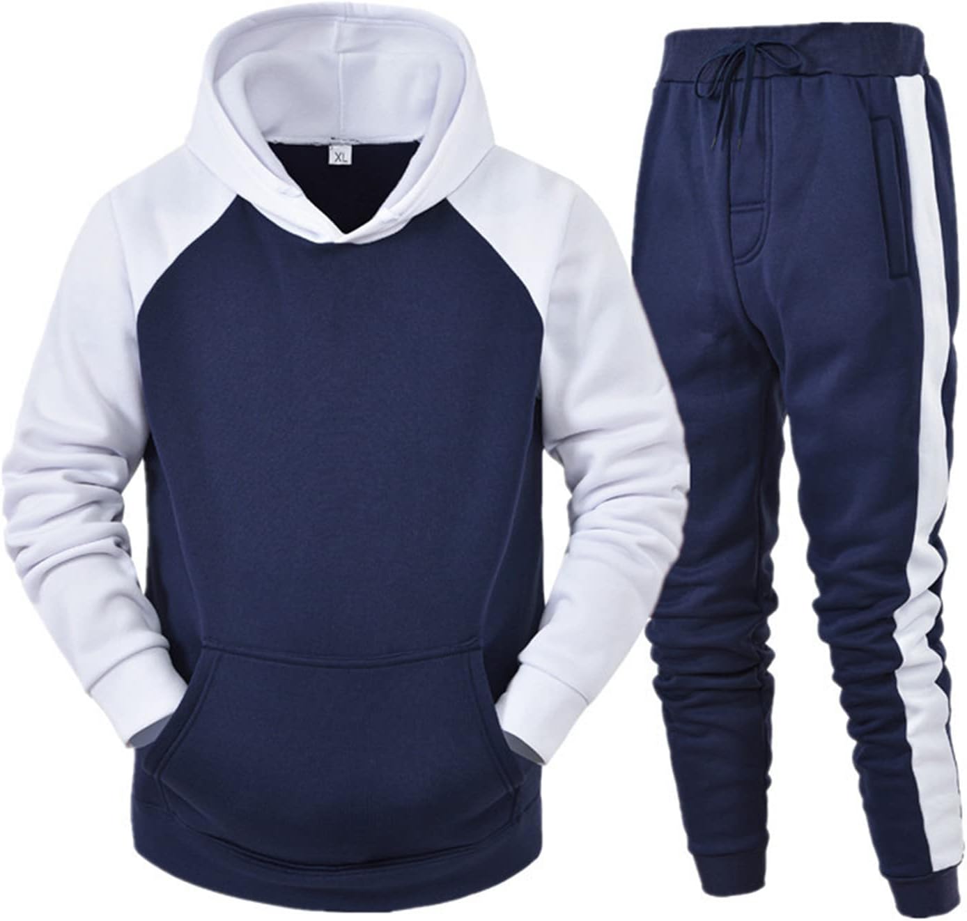 eipogp Mens Sweatsuits 2 Piece Track Sweat Suits Hoodie and Sweatpants Set Athletic Jogging Suits Tracksuits Outfits