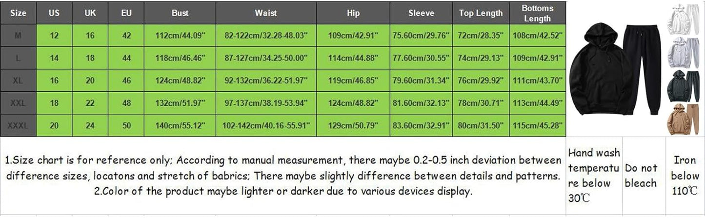 eipogp Mens Sweatsuits 2 Piece Track Sweat Suits Hoodie and Sweatpants Set Athletic Jogging Suits Tracksuits Outfits