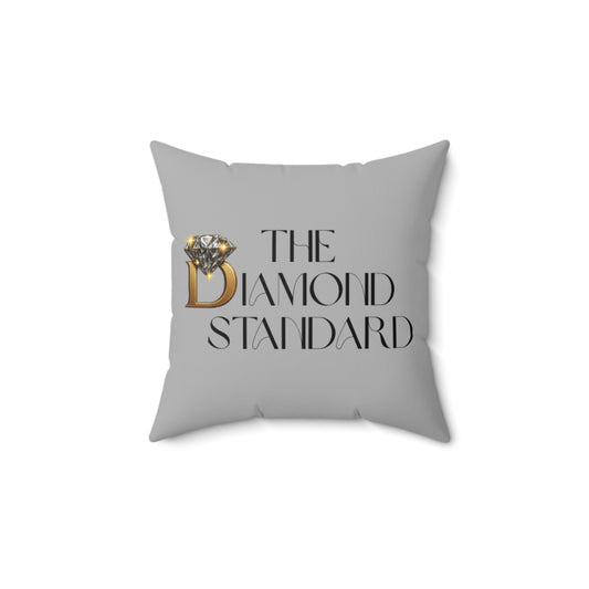 The Diamond Standard Decorative Pillow — Luxe Sparkle Accent Pillow