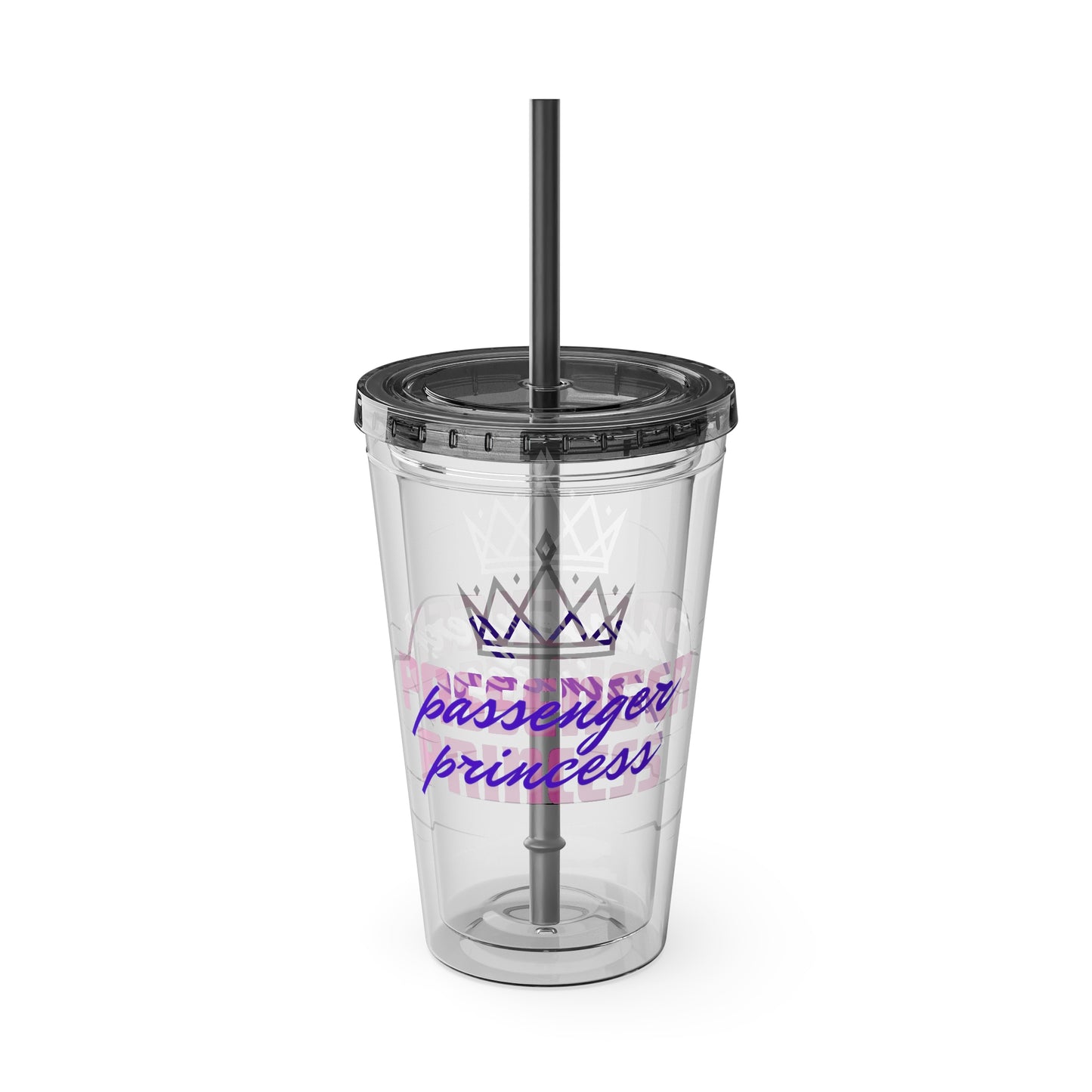Sunsplash Tumbler with Straw, 16oz