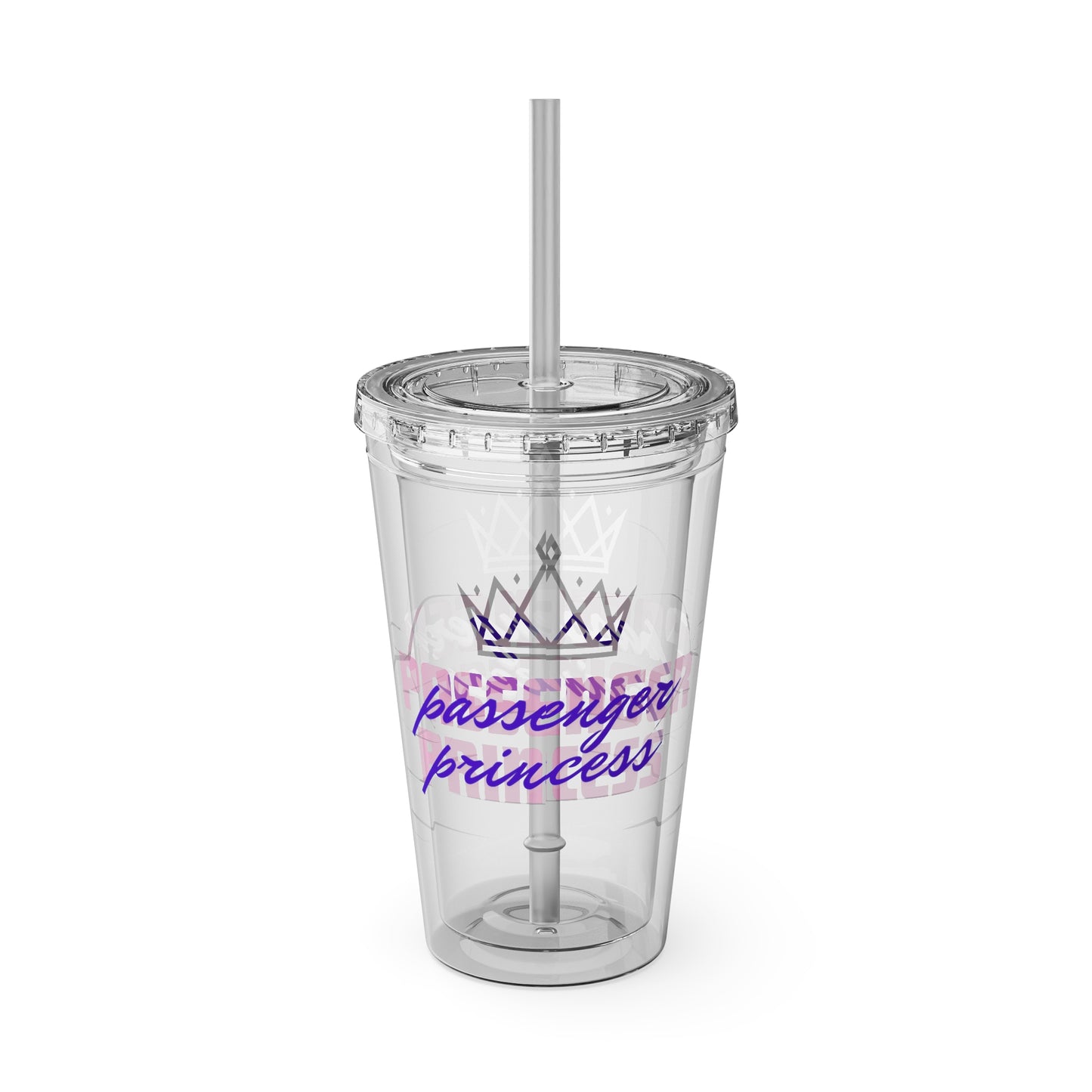 Sunsplash Tumbler with Straw, 16oz