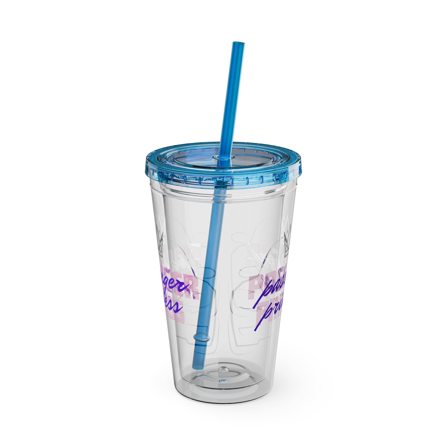 Sunsplash Tumbler with Straw, 16oz