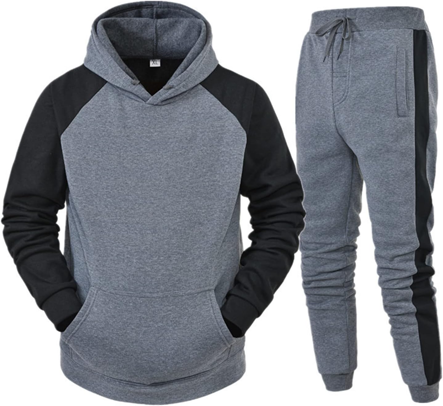 eipogp Mens Sweatsuits 2 Piece Track Sweat Suits Hoodie and Sweatpants Set Athletic Jogging Suits Tracksuits Outfits