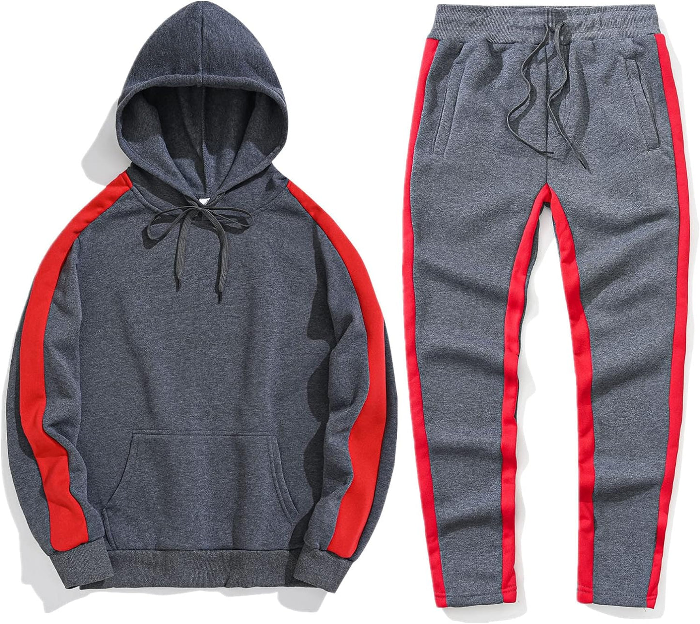 eipogp Mens Sweatsuits 2 Piece Track Sweat Suits Hoodie and Sweatpants Set Athletic Jogging Suits Tracksuits Outfits