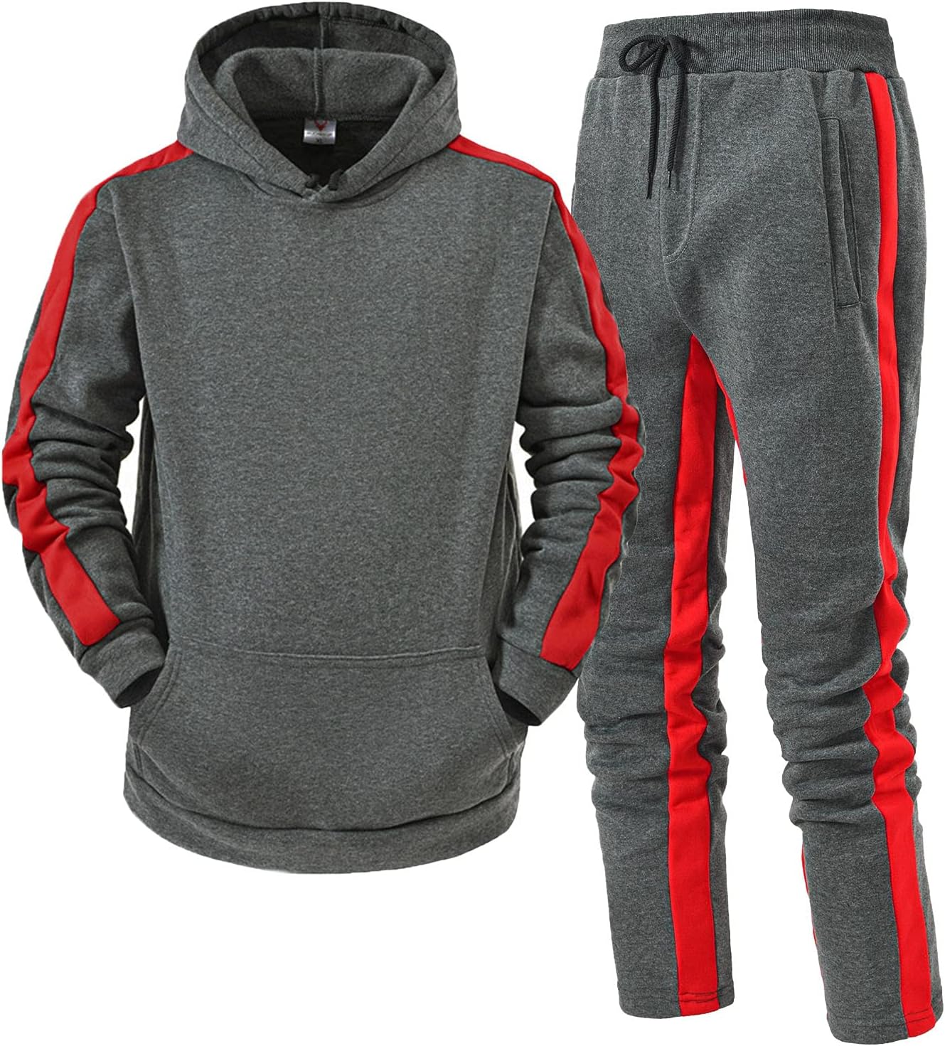 eipogp Mens Sweatsuits 2 Piece Track Sweat Suits Hoodie and Sweatpants Set Athletic Jogging Suits Tracksuits Outfits