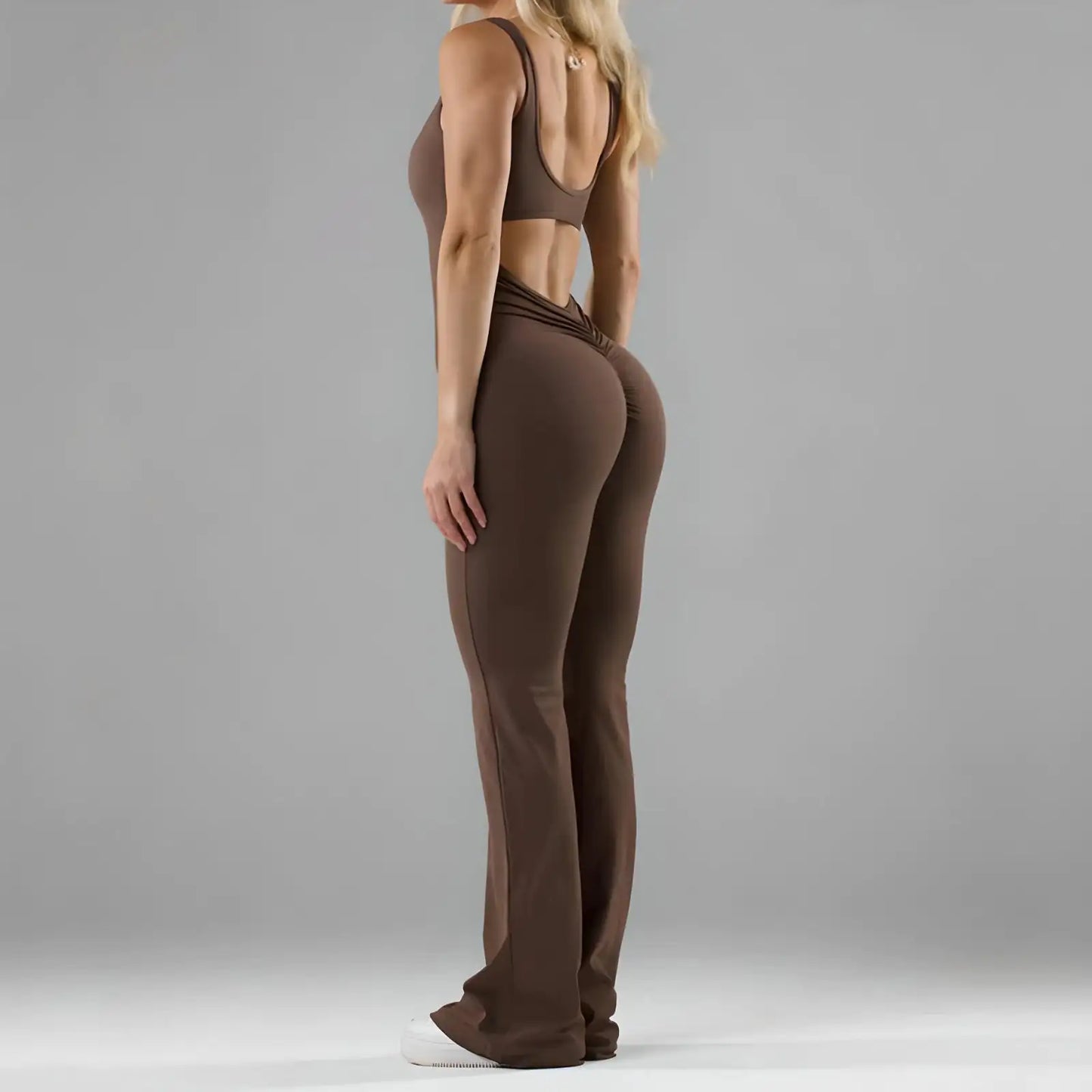 Flare-Leg Bodysuit