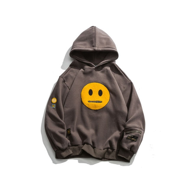 'Silenced Emoji' Fleece Hoodie