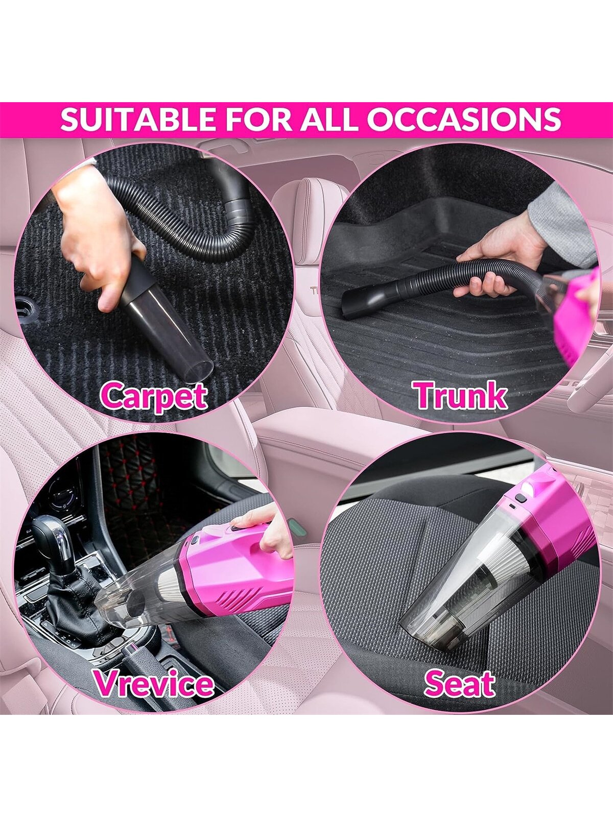 ThinkLearn Car Vacuum Detailing Kit