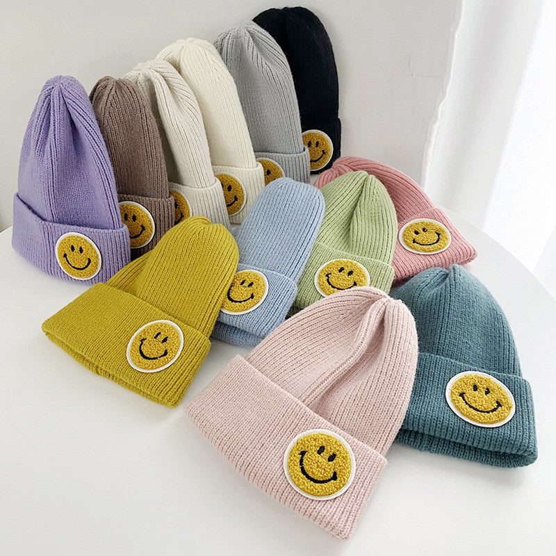 Smiley Face Beanie