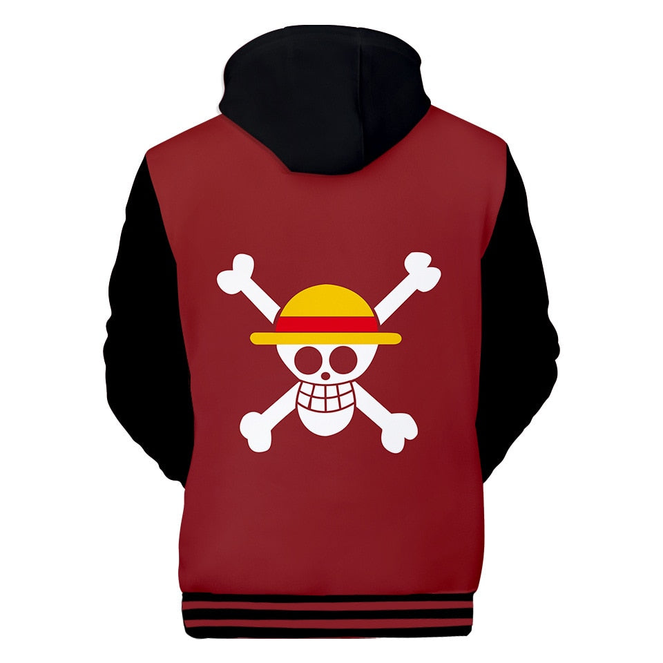 ONE PIECE Whitebeard Pirates Anime Variety Sweatshirts