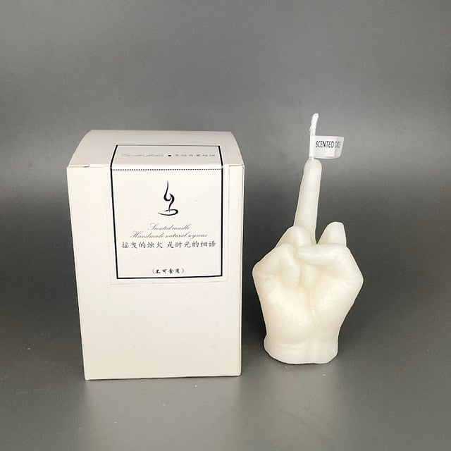Middle Finger Scented Candles