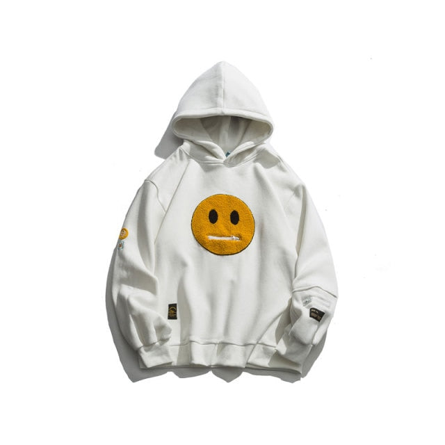 'Silenced Emoji' Fleece Hoodie