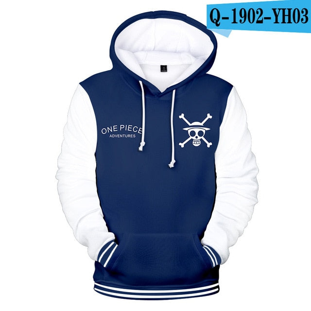 ONE PIECE Whitebeard Pirates Anime Variety Sweatshirts