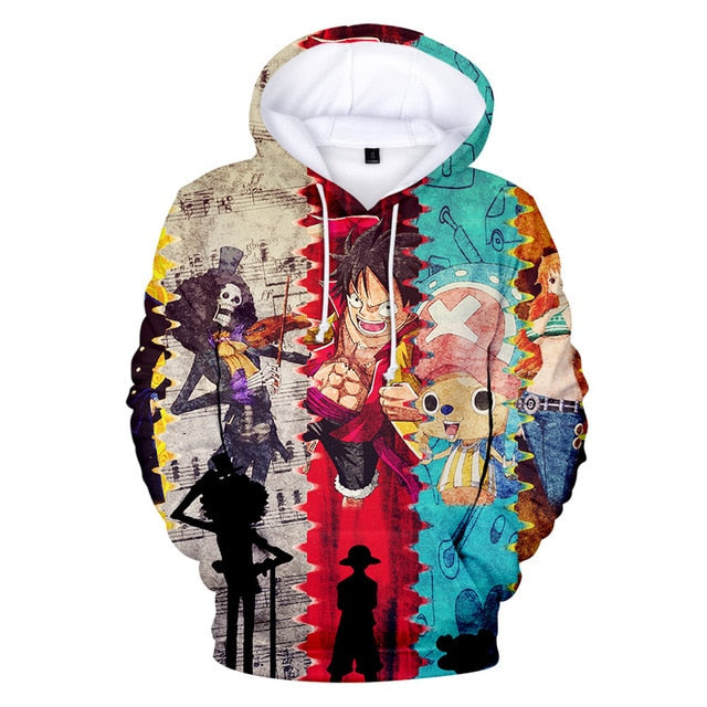 ONE PIECE Whitebeard Pirates Anime Variety Sweatshirts