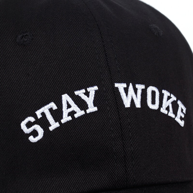 Stay Woke Dad Hat