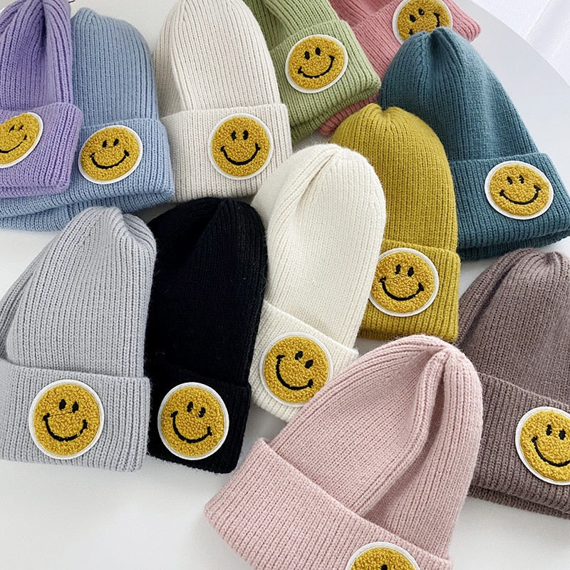 Smiley Face Beanie