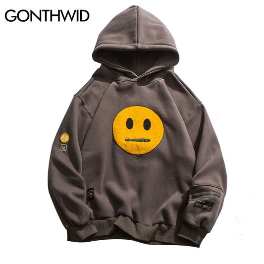 'Silenced Emoji' Fleece Hoodie