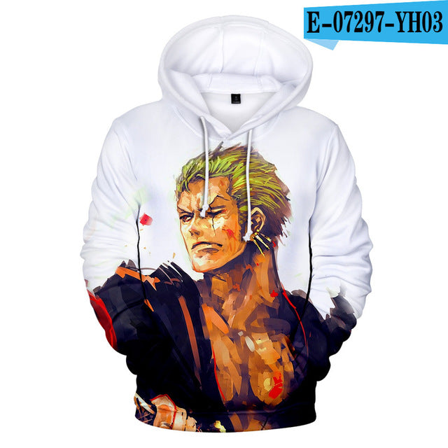 ONE PIECE Whitebeard Pirates Anime Variety Sweatshirts