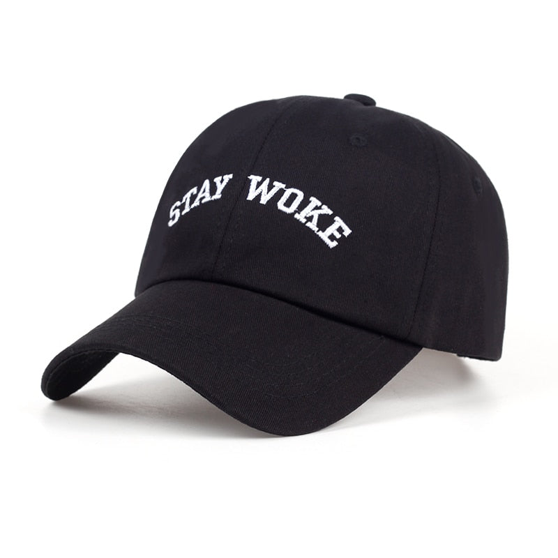 Stay Woke Dad Hat