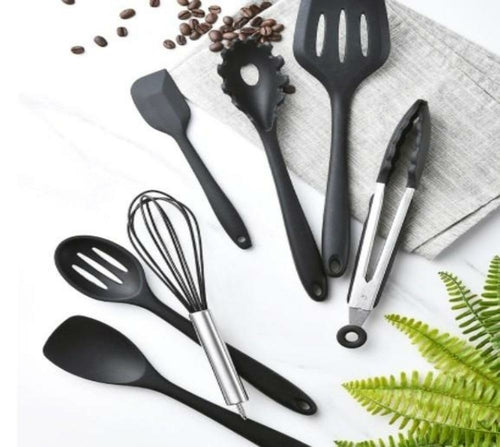 Non Stick Silicone 10 PCS Cooking Utensils Set